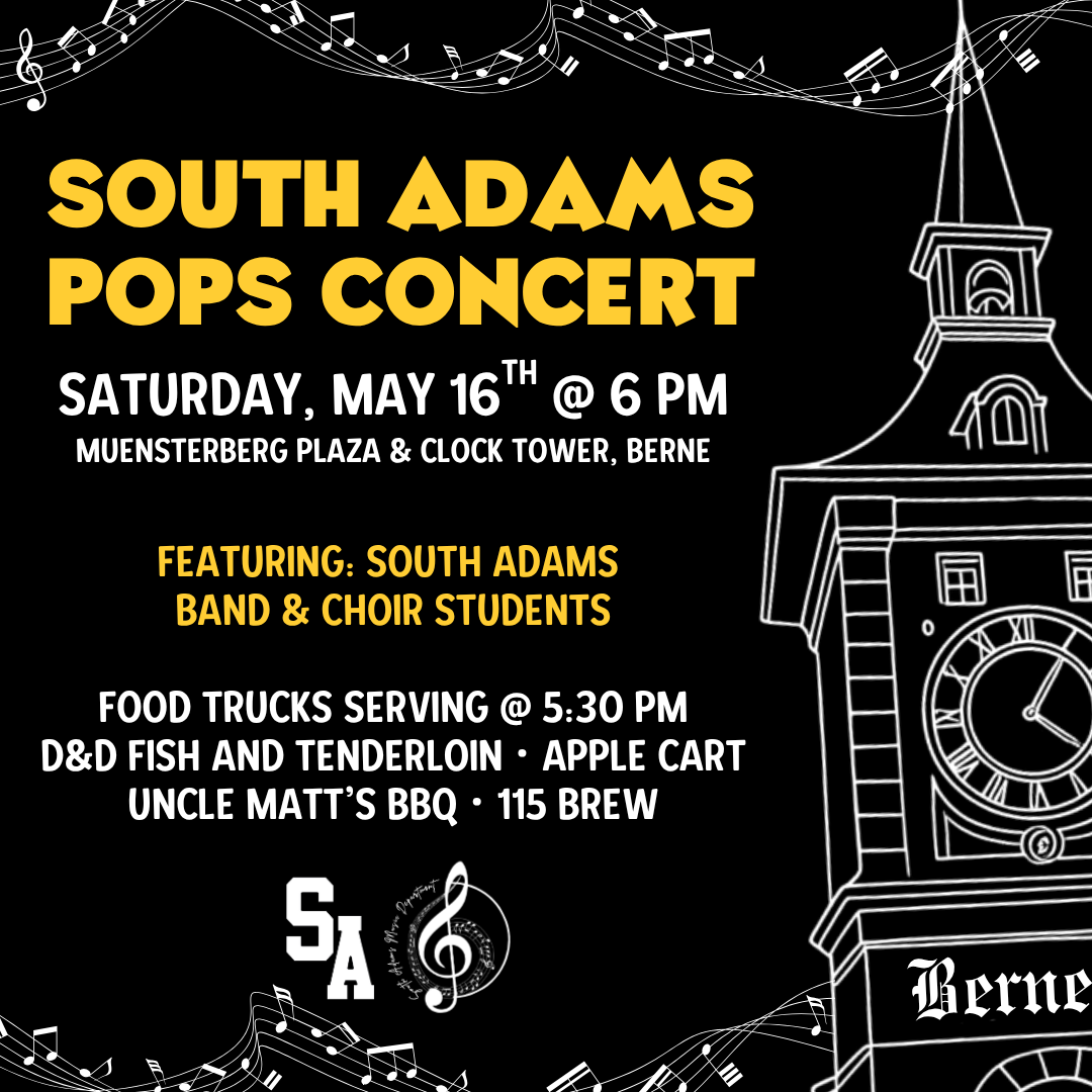 South Adams Music Pops Concert 2026