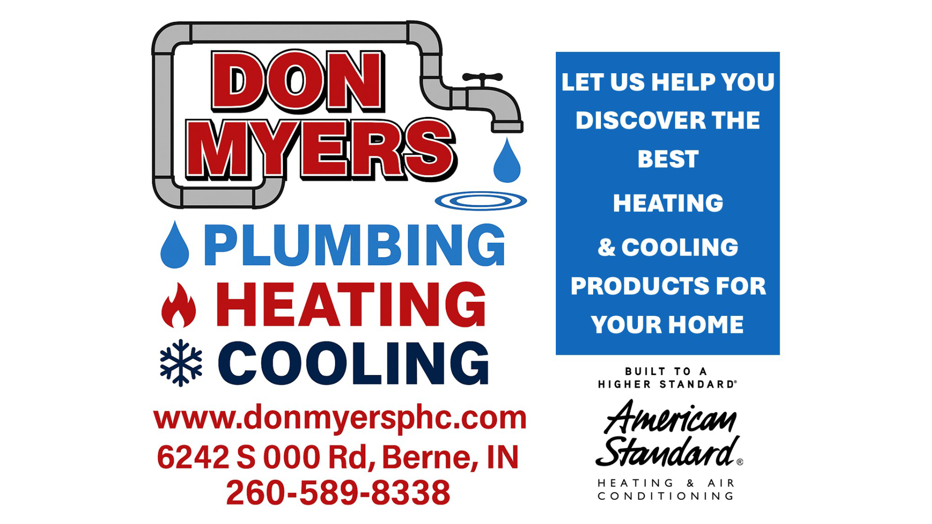 Don Myers Plumbing and Heating logo