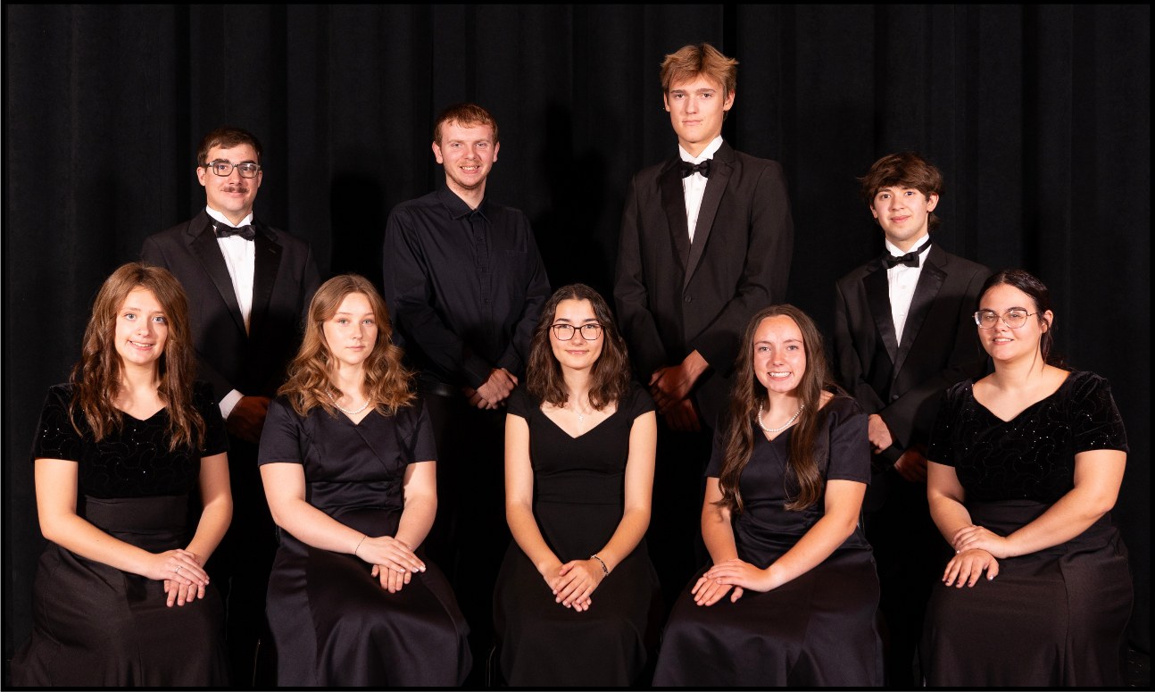 South Adams Music Department seniors group photo